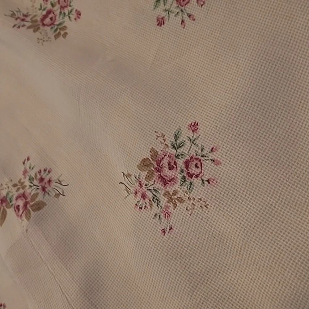 LIKE NEW VTG ULTRA DRESS Floral Kitschy Rose Print - Picture 14 of 14